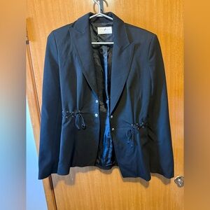 Vertigo Paris Collection Elegant Black Blazer